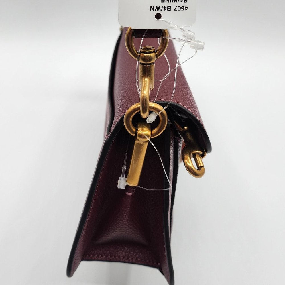 Coach Tabby Shoulder Bag 26, Wine - Picture 5 of 5